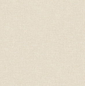 Glen Beige Linen Wallpaper by Brewster