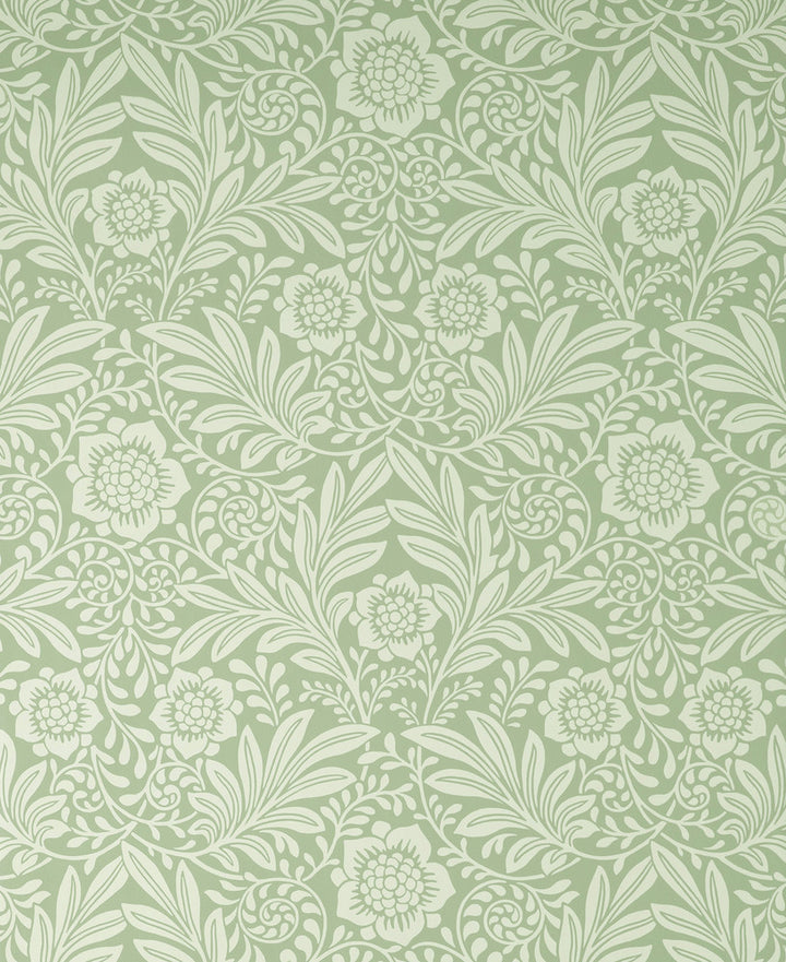 Camille Sage Damask Wallpaper by Fine Decor Medley Covers about 56.4 square feet 20.5-in by 33-ft long roll Unpasted 20.9 - Fabric Carolina -