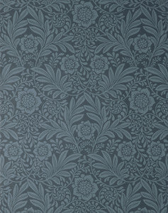 Camille Navy Damask Wallpaper by Fine Decor