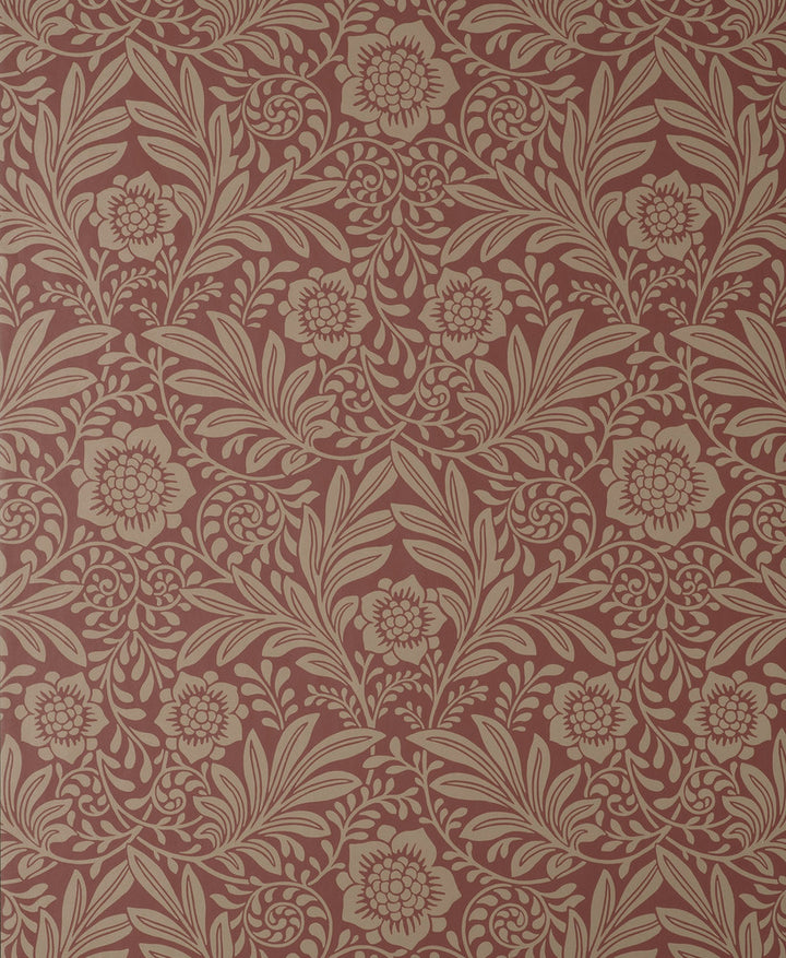 Camille Red Damask Wallpaper by Fine Decor Medley Covers about 56.4 square feet 20.5-in by 33-ft long roll Unpasted 20.9 - Fabric Carolina -