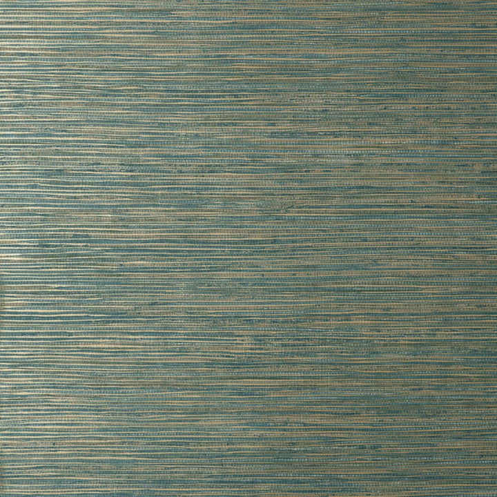 Fusion Teal Plain Wallpaper by Fine Decor Medley Covers about 56.4 square feet 20.5-in by 33-ft long roll Unpasted 20.9 - Fabric Carolina -