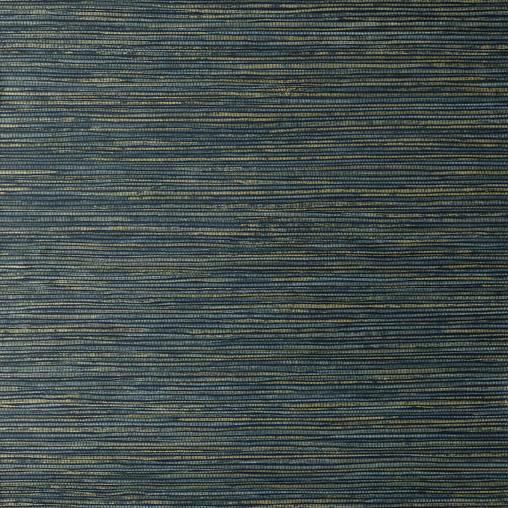 Fusion Navy Plain Wallpaper by Fine Decor Medley Covers about 56.4 square feet 20.5-in by 33-ft long roll Unpasted 20.9 - Fabric Carolina -