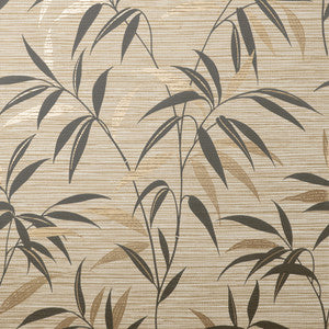 Fusion Neutral Leaf Wallpaper by Fine Decor