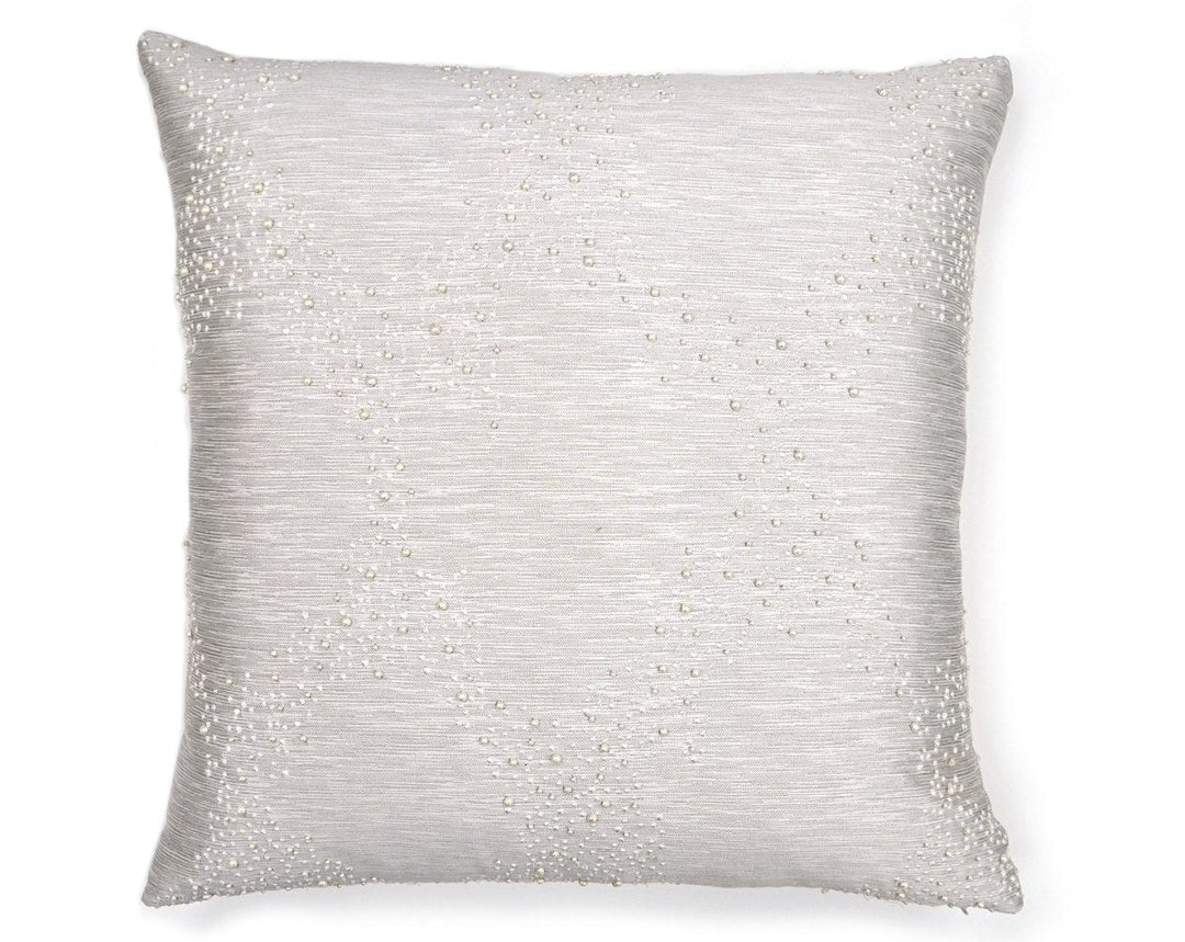 Pearlescence Pillow 22 X 22 - Pearl M1PEARLPILL0001 by Scalamandre Designer Pillow