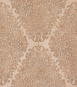 Dis Neroz Beige Damask Wallpaper by Brewster