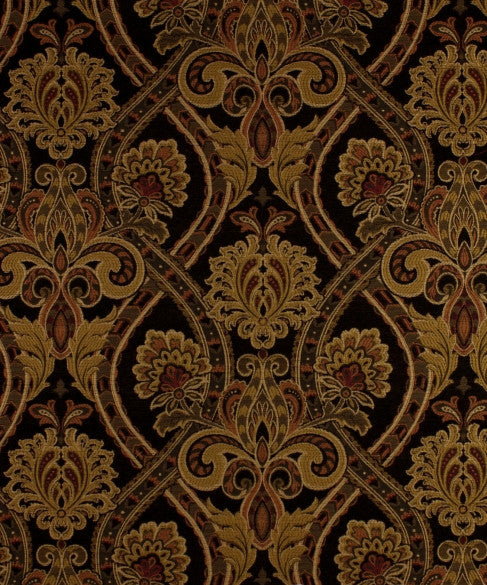 M8992 5134 by Barrow  Designer Fabric Barrow Gallery 75% Rayon, 25% Polyester China 9,000 Double Rubs </p><p>Repeat: Horizontal: 13-1/2" and Vertical: 13-1/2" 59"  - Swanky Fabrics -