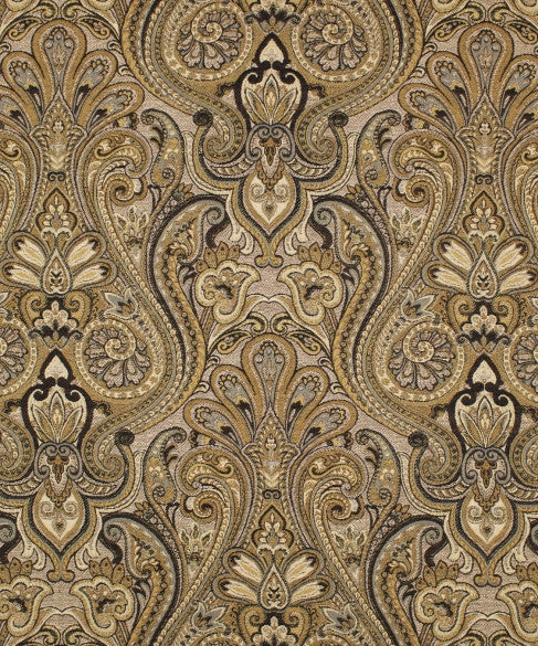 M9101 5947 by Barrow  Designer Fabric Barrow Gallery 36% Rayon (S), 34% Cotton, 30% Polyester (F) China 24,000 Double Rubs </p><p>Repeat: Horizontal: 13-1/2" and Vertical: 20" 56"  - Swanky Fabrics -