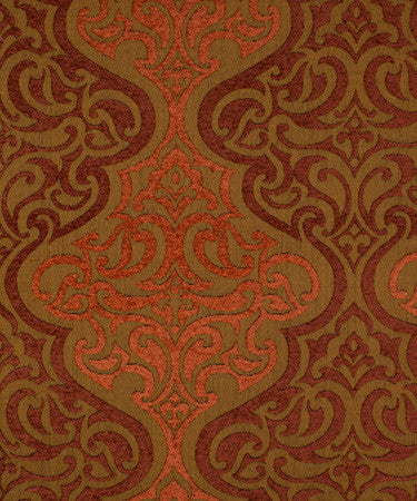 Overture Paprika M9205  by Barrow Industries Fabric  13CL06 Red Purple  84% RAYON 16% POLYESTER  China -  H: 13-1/2" V: 13-5/8"  54 inches minimum (See sample for specs)  - Fabric Carolina -  Barrow Industries