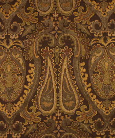 Dominion Bronze M9223  by Barrow Industries Fabric  13CL07 Black Brown  57% RAYON 31% POLYESTER 12% COTTON    China -  H: 13-1/2" V: 13-1/2"  54 inches minimum (See sample for specs)  - Fabric Carolina -  Barrow Industries