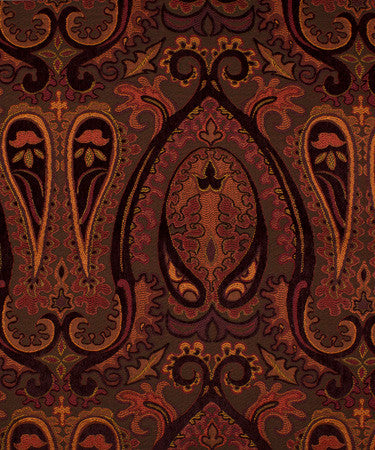 Dominion Garnet M9223 by Barrow Industries Fabric 13CL06 Red Purple 57% RAYON 31% POLYESTER 12% COTTON China - H: 13-1/2" V: 13-1/2" 1791 inches minimum (See sample for specs) - Fabric Carolina - Barrow Industries