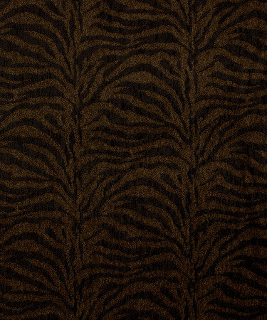 Avatar Brindle M9235 by Barrow Industries Fabric 13CL07 Black Brown 84% Polyester 16% Rayon China see sample Horizontal: 6-3/4 inches and Vertical: 13-3/8 inches 54" minimum (see sample) - Fabric Carolina -