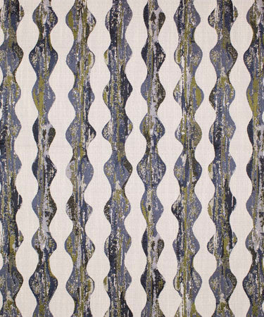 Canals Lapis M9335  by Barrow Industries Fabric  13CL05 Blue  63% POLYESTER (F) 24% RAYON (S) 13% COTTON    China -  H: 13-1/2" V: 13-1/2"  54 inches minimum (See sample for specs)  - Fabric Carolina -  Barrow Industries