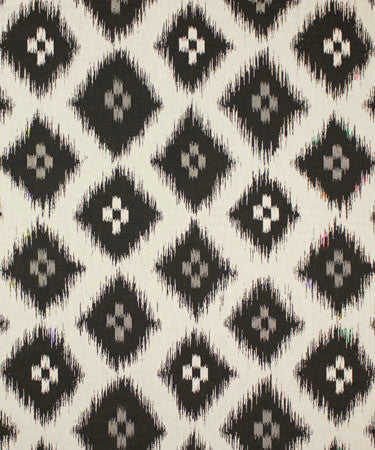 Farfalle Domino M9365  by Barrow Industries Fabric  13CL07 Black Brown  65% COTTON  35% POLYESTER  China -  H: 13-1/2' V: 13-1/2'  54 inches minimum (See sample for specs)  - Fabric Carolina -  Barrow Industries