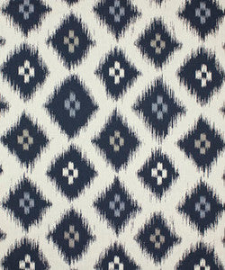 Farfalle Indigo M9365 by Barrow Fabric