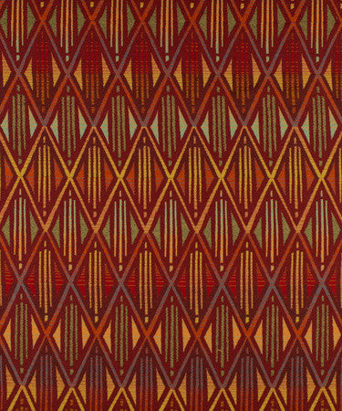 Bailiwick Fire M9510 by Barrow Industries Fabric 13CL06 Red Purple 45% RAYON (S) 41% POLYESTER (F) 14% COTTON China - H: 13 1/2" V: 27" 463 inches minimum (See sample for specs) - Fabric Carolina - Barrow Industries