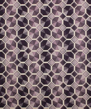 Prismatic Amethyst M9516 by Barrow Industries Fabric 13CL06 Red Purple 41% Polyester 30% Rayon 29% Cotton China see sample Horizontal: 13 1/2 inches and Vertical: 13 1/2 inches 54" minimum (see sample) - Fabric Carolina -