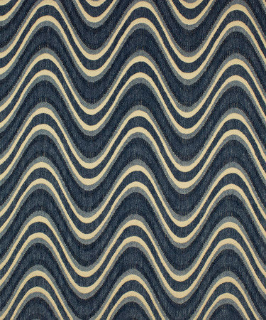 Winding River M9531 by Barrow Industries Fabric 13CL05 Blue 100% POLYESTER China - H: 6 3/4" V: 6 3/4" 6969 inches minimum (See sample for specs) - Fabric Carolina - Barrow Industries