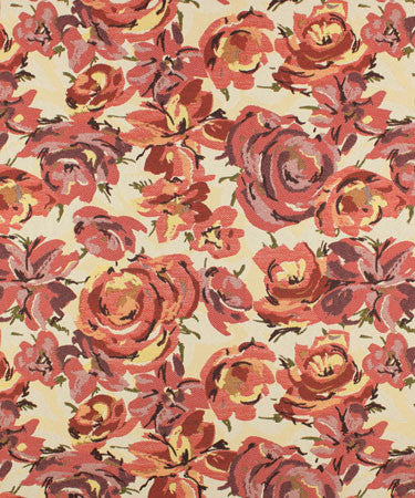 Splendid Autumn M9560  by Barrow Industries Fabric  13CL06 Red Purple  64% POLYESTER (F) 36% RAYON (S)   China -  H: 13 1/2" V: 13 1/2"  54 inches minimum (See sample for specs)  - Fabric Carolina -  Barrow Industries