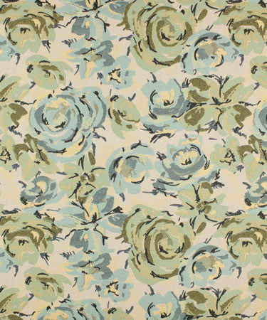 Splendid Spring M9560  by Barrow Industries Fabric  13CL05 Blue  64% POLYESTER (F) 36% RAYON (S)   China -  H: 13 1/2" V: 13 1/2"  54 inches minimum (See sample for specs)  - Fabric Carolina -  Barrow Industries