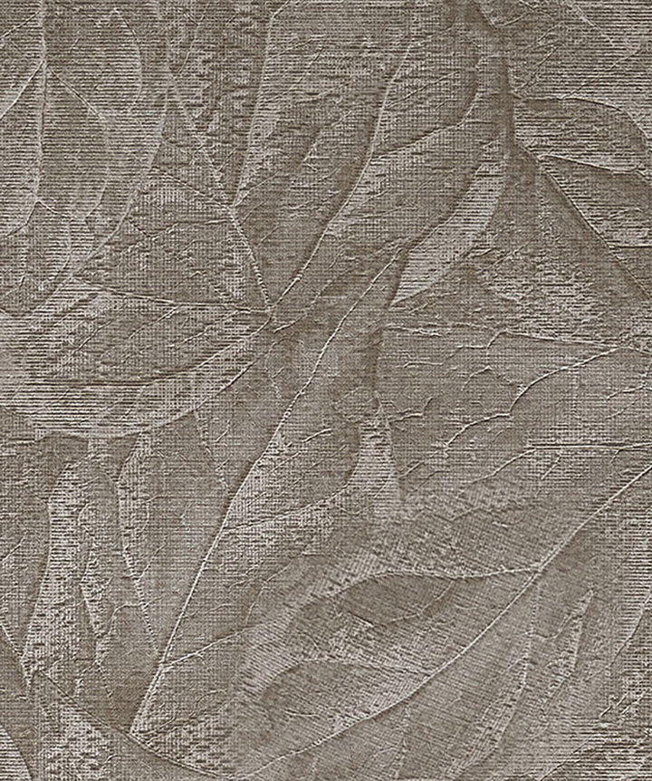 Aspen Stone Leaf Wallpaper by Fine Decor Medley Covers about 57.5 square feet 20.9-in by 33-ft long roll Unpasted 25.2 - Fabric Carolina -