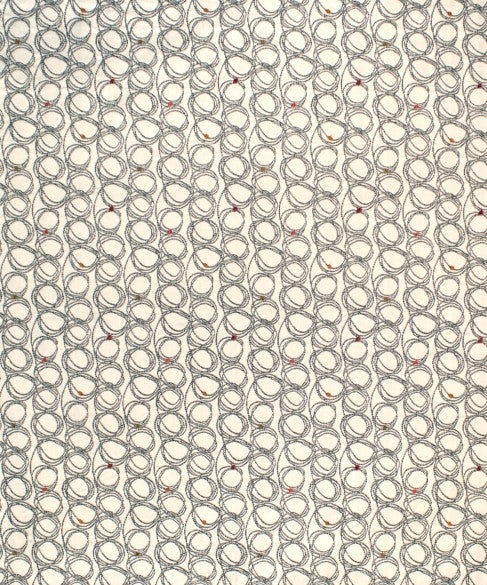 M9861 5959 by Barrow  Designer Fabric Barrow Gallery 52% Rayon, 48% Polyester China 15,000 Double Rubs </p><p>Repeat: Horizontal: 4-1/2" and Vertical: 4-3/8" 57"  - Swanky Fabrics -