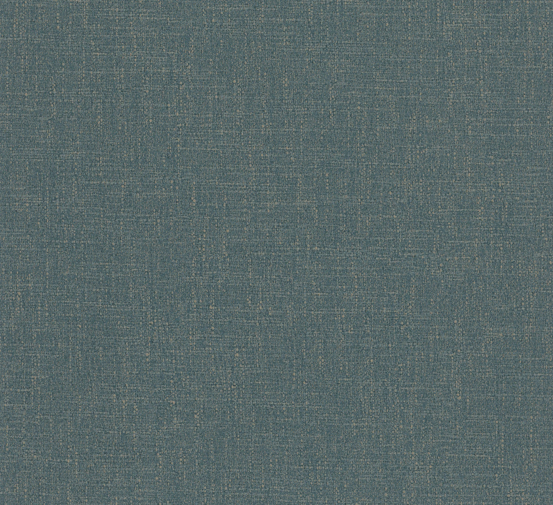 Highland Tweed Dark Blue Faux Fabric Wallpaper by Antonina Vella Designer