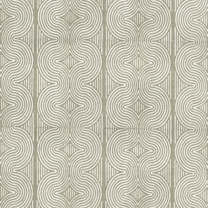 Macready 2 Raffia by Stout Fabric Stout Fabric Macready 2 RaffiaFabric Rainbow Library Almond/Granite 58%Lin 42%Cot India </p><p>Repeat: H: 5.875, V: 0 54 in - Fabric Carolina -