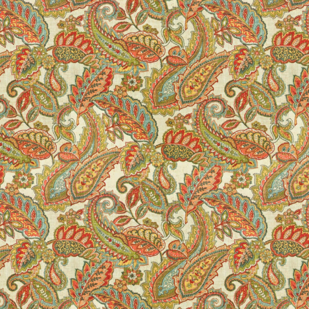 Maderia 1 Tangerine by Stout Fabric RAINBOW LIBRARY TANGERINE/CLOVE 55%LIN 45%SVI SOUTH KOREA CATB 117-2013 WYZENBEEK 12 000 DOUBLE RUB WEAR TEST (MEDIUM DUTY) </p><p>Repeat: 25.25 56 in - Fabric Carolina -
