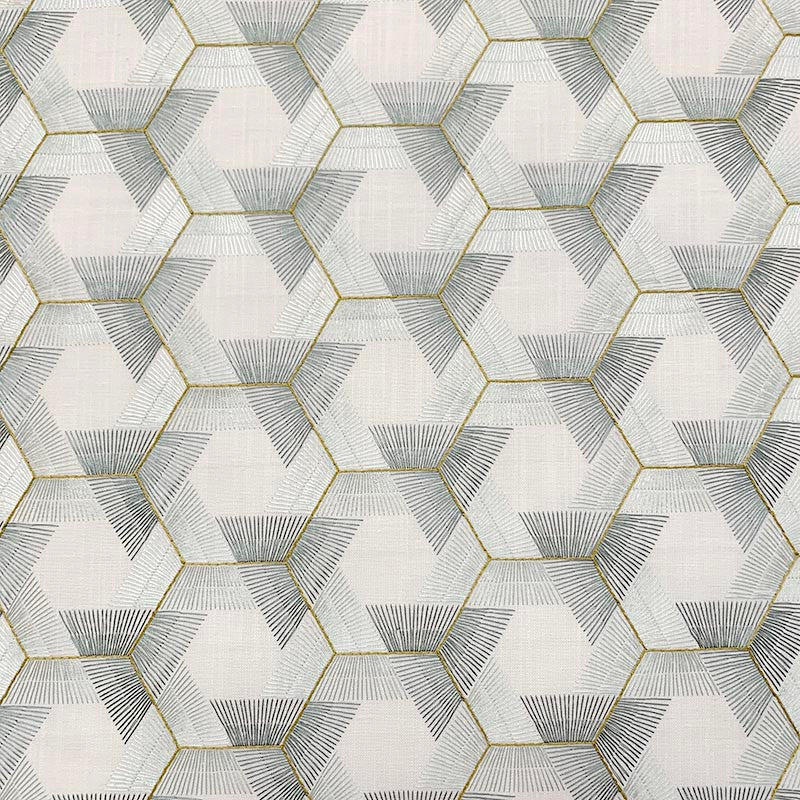 Madjick Rain by Magnolia Fabric - 82Poly,11Cot,7Lin(Emb.100%Cot) India Horizontal: 5.25 and Vertical: 3.25 54 - Fabric Carolina -