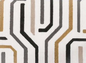 Magnolia Goldenrod by Norbar Designer Fabric PRISM ELEMENTS 52% POLYESTER - 48% COTTON INDIA 9 1/4"V - 9"H 53 - Swanky Fabrics -