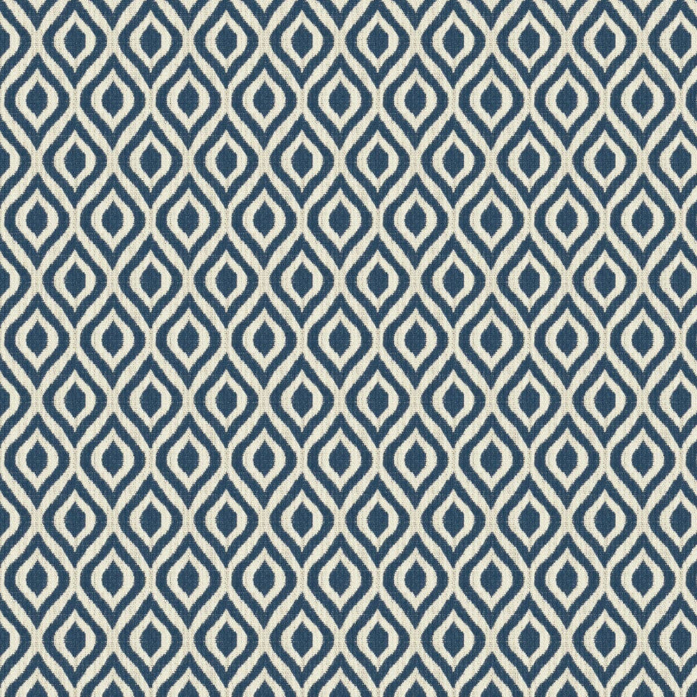 Maiden 3 Baltic by Stout Fabric COMFORTABLE LIVING DENIM/NAVY 100%POL CHINA FLAME RETARDANT-U.F.A.C. CLASS 1 Horizontal: 7.375 and Vertical: 6.75 56 in - Fabric Carolina -