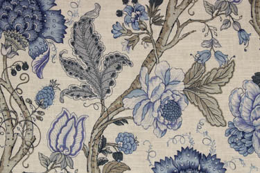 Maison Baltic by Richloom Fabric See sample 55% Flax, 45% Viscose USA or Imported 12K </p><p>Repeat: V27" x H13.5" 56" - Fabric Carolina -
