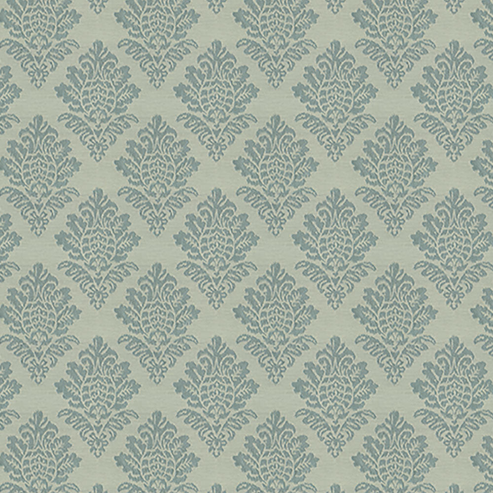 Majestic 31 Porcelain Blue by ABBEYSHEA Fabric 99% Polyester
1% Wool IN 20,000 Double Rubs (Wyzenbeek) </p><p>Repeat: Horizontal: 26.5 in. (67.31 cm) up the roll and Vertical: 13.9 in. (35.306 cm) across the roll 55 in. (140 cm) - Fabric Carolina -