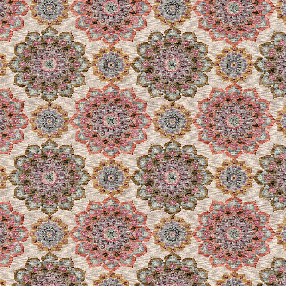 Walsh 71 Sherbert by ABBEYSHEA Fabric 55% Rayon, 45% Polyester China 25,000 Double Rubs (Wyzenbeek) </p><p>Repeat: Horizontal: 13.4" (34.0 cm) Up the Roll and Vertical: 14.6" (37.0 cm) Across the Roll 55" (140 cm) - Fabric Carolina -