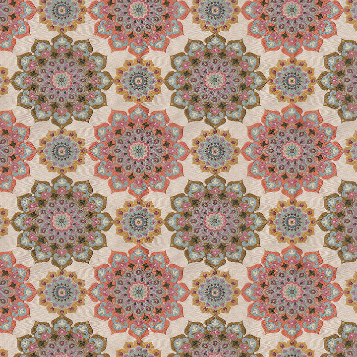 Walsh 71 Sherbert by ABBEYSHEA Fabric N/A 100% Polyester China 60,000 Double Rubs </p><p>Repeat: Horizontal: 1.25" (3.18 cm) Across the Roll and Vertical: 7.25" (18.42 cm) Up the Roll 55" (140 cm) - Fabric Carolina -