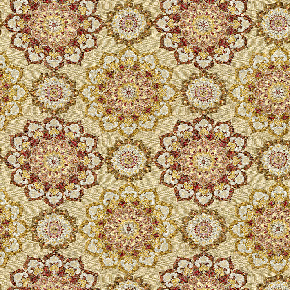 Walsh 74 Mesa by ABBEYSHEA Designer Fabric 55% Rayon, 45% Polyester China 25,000 Double Rubs (Wyzenbeek) </p><p>Repeat: Horizontal: 13.4" (34.0 cm) Up the Roll and Vertical: 14.6" (37.0 cm) Across the Roll 55" (140 cm) - Swanky Fabrics -