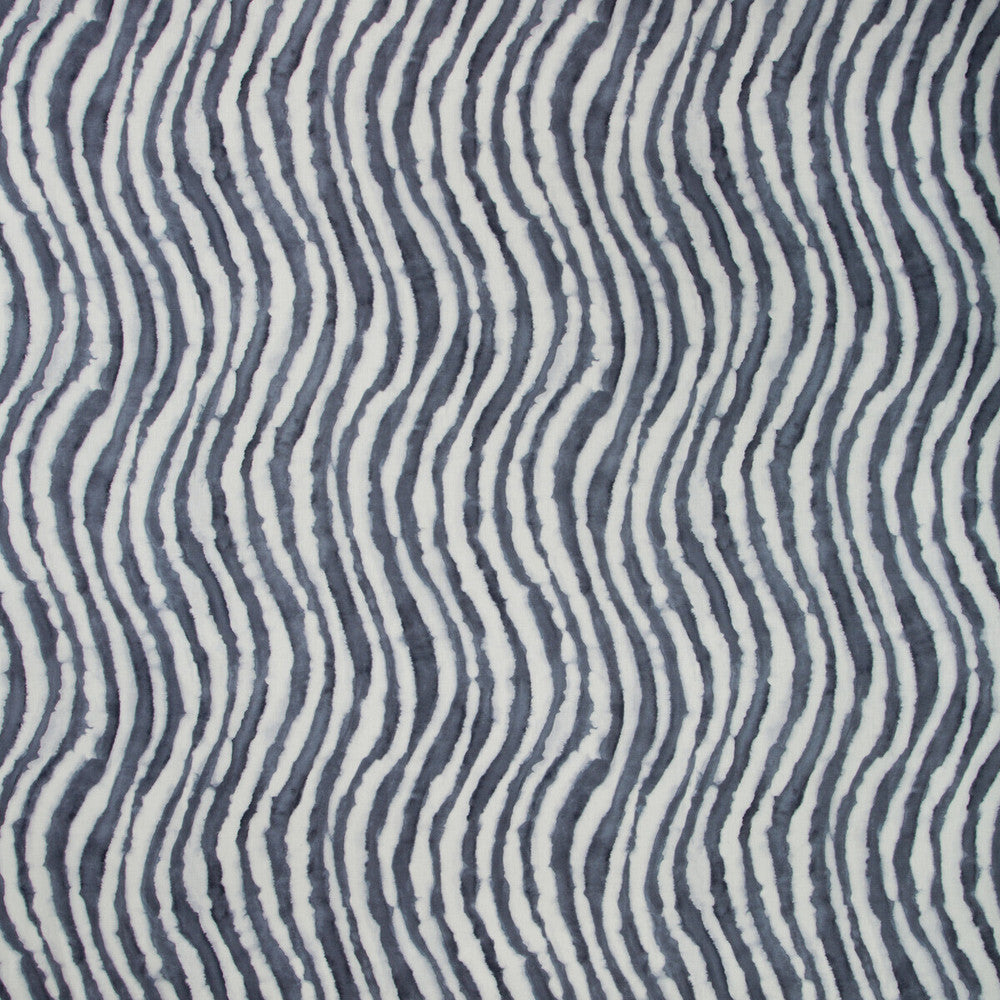 Makai Indigo by Kravet Couture Fabric TERRAE PRINTS LINEN - 100% Thailand MEDIUM Horizontal: 27 and Vertical: 19.6 54 - Fabric Carolina -