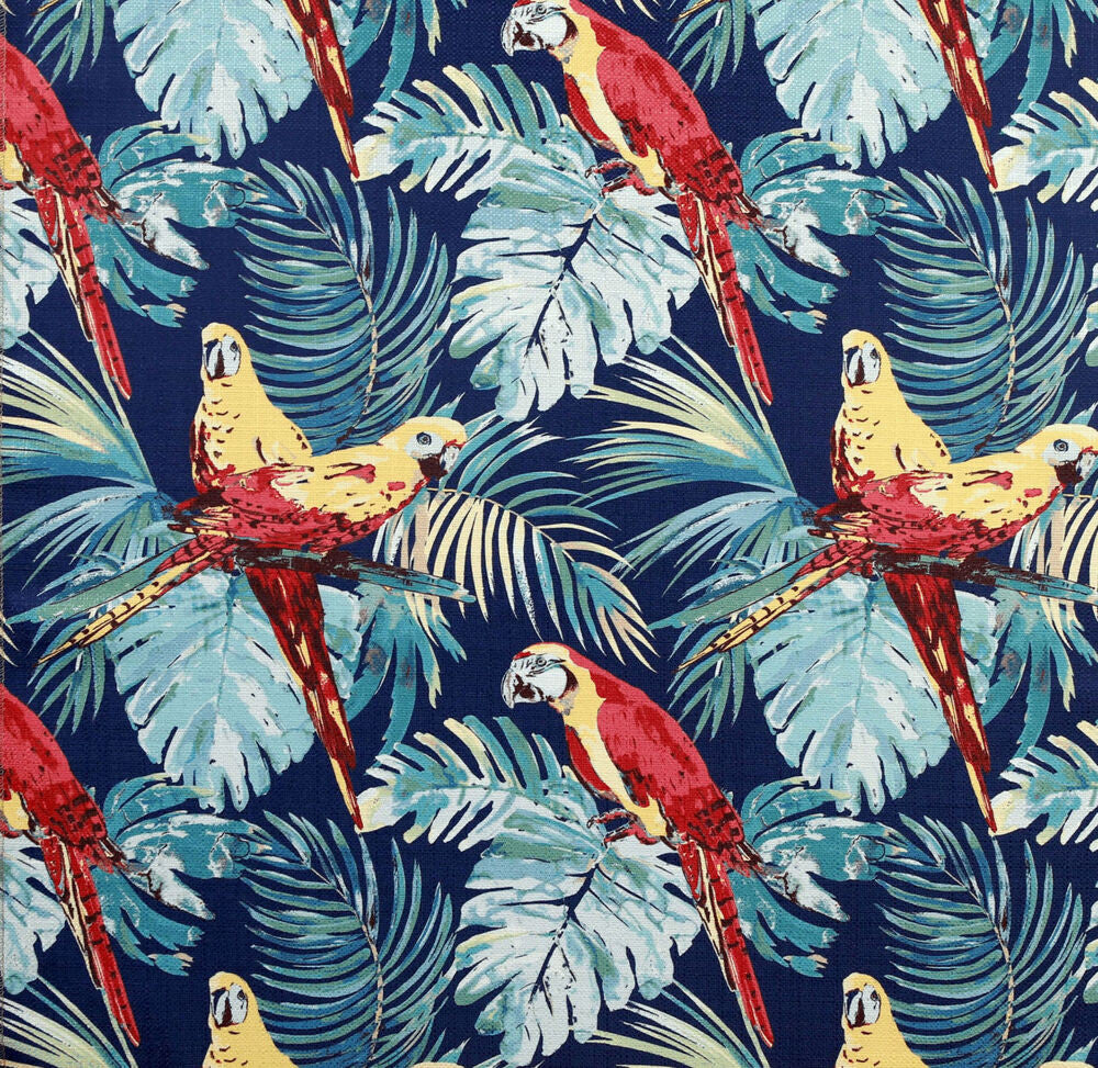 Malaga Navy 2 by Norbar Fabric 100% POLYESTER CHINA 13 1/2"V 13 1/2"H 54" - Fabric Carolina -