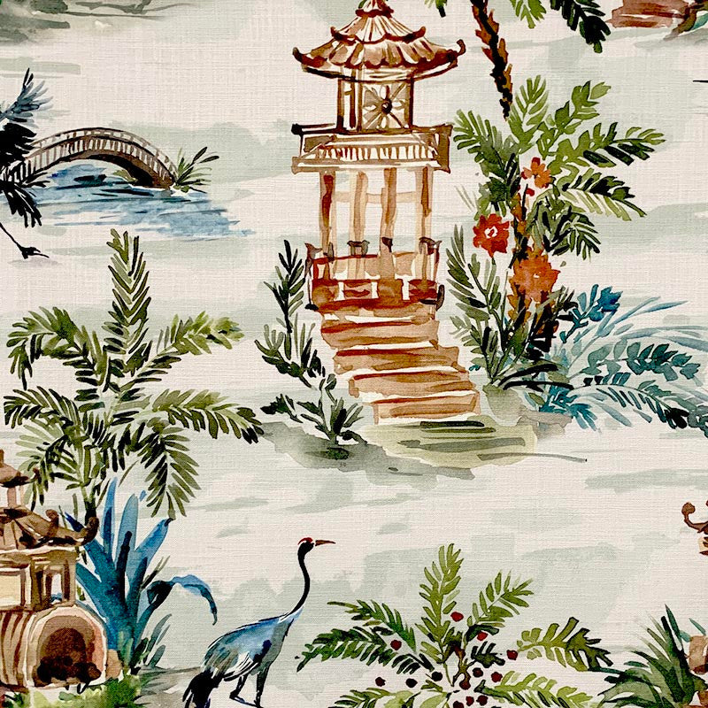 Malay Multi by Magnolia Designer Fabric - 100% Cotton India 10000 Horizontal: 27 and Vertical: 27 54" - Swanky Fabrics -