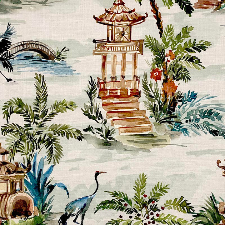 Malay Multi by Magnolia Designer Fabric - 100% Cotton India 10000 Horizontal: 27 and Vertical: 27 54" - Swanky Fabrics -