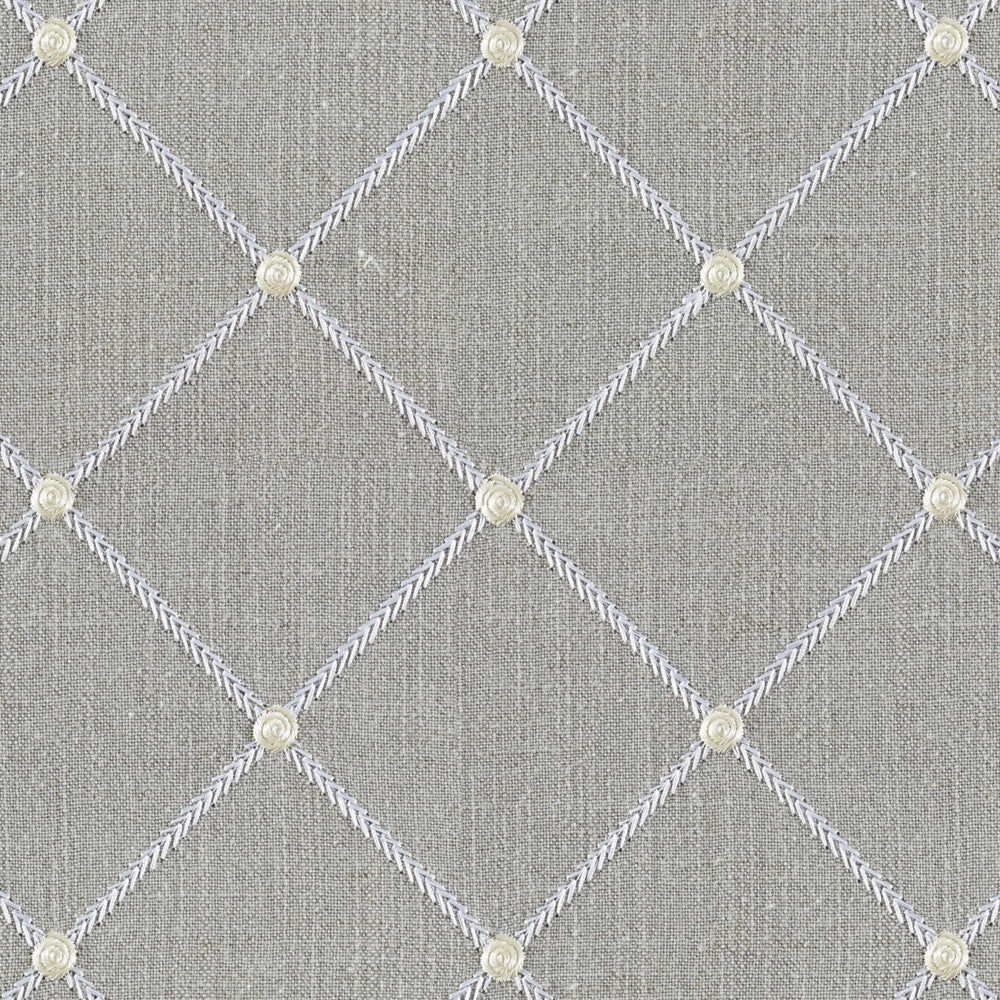 Malden Chinchilla by Magnolia Fabric - 20% Linen, 45% Viscose, 35% Polyester China Horizontal: 5.1 and Vertical: 5.1 51 - Fabric Carolina -