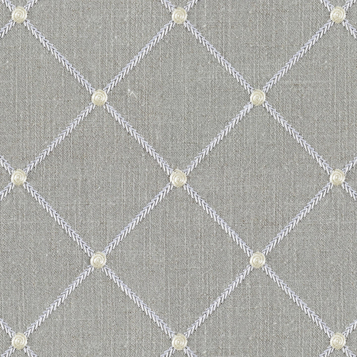 Malden Chinchilla by Magnolia Fabric - 20% Linen, 45% Viscose, 35% Polyester China Horizontal: 5.1 and Vertical: 5.1 51 - Fabric Carolina -