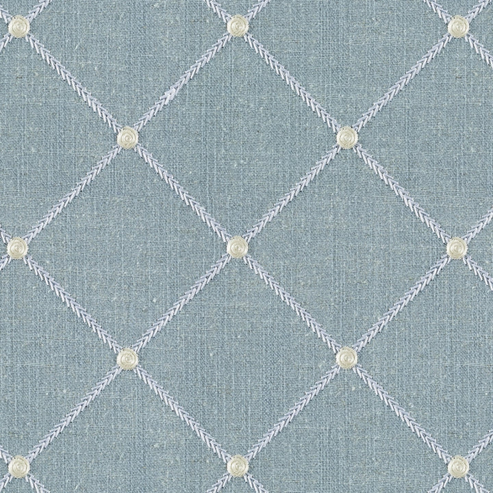 Malden Glacier by Magnolia Fabric - 20% Linen, 45% Viscose, 35% Polyester China Horizontal: 5.1 and Vertical: 5.1 51 - Fabric Carolina -