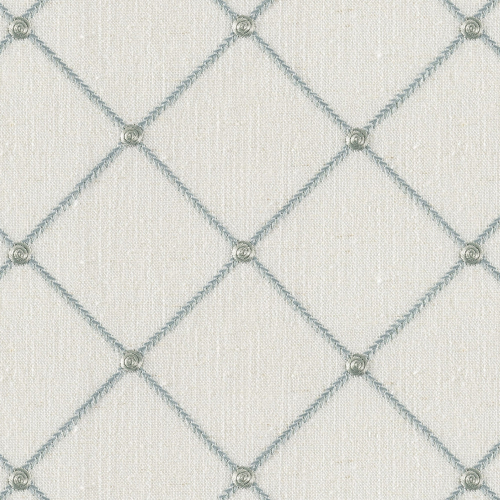 Malden Ice by Magnolia Fabric - 20% Linen, 45% Viscose, 35% Polyester China Horizontal: 5.1 and Vertical: 5.1 51 - Fabric Carolina -