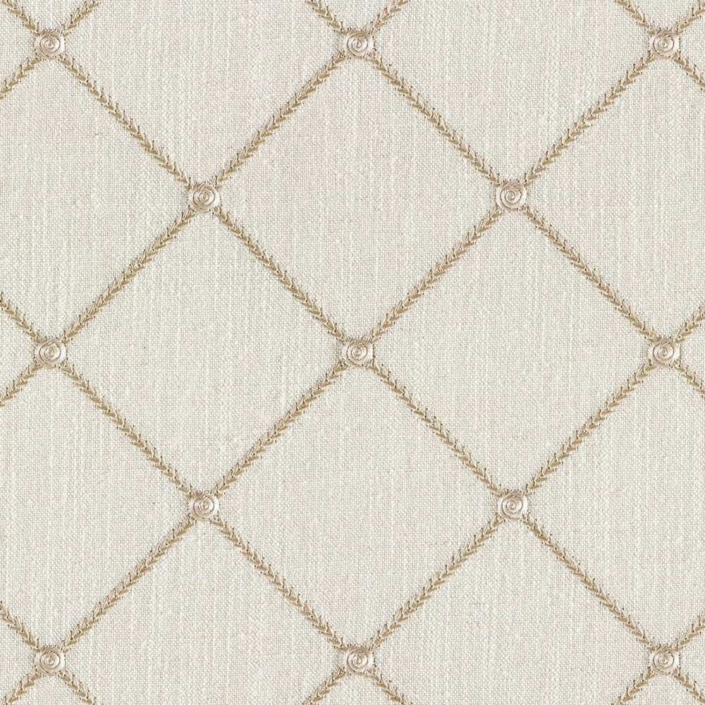Malden Quartz by Magnolia Fabric - 20% Linen, 45% Viscose, 35% Polyester China Horizontal: 5.1 and Vertical: 5.1 51 - Fabric Carolina -