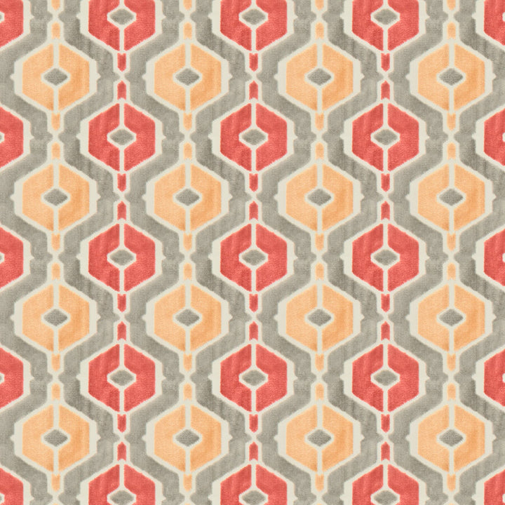 Malusa 1 Tile by Stout Fabric RAINBOW LIBRARY SUNSET/SPICE 60%SVI 40%POL CHINA WYZENBEEK 50 000 DOUBLE RUB WEAR TEST (HEAVY DUTY) Horizontal: 7.130 and Vertical: 6.000 55 in - Fabric Carolina -