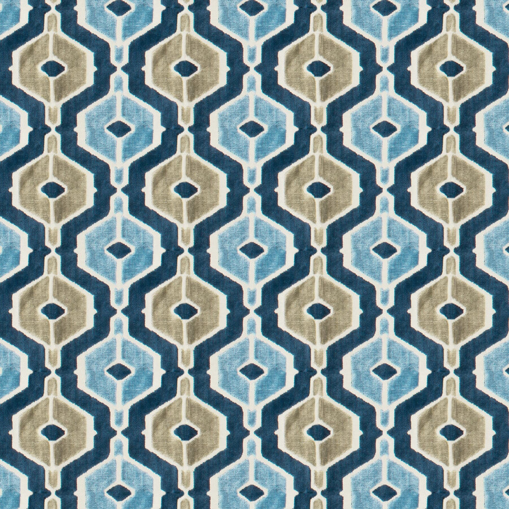 Malusa 2 Ocean by Stout Fabric RAINBOW LIBRARY LAKE/INDIGO 60%SVI 40%POL CHINA CATB 117-2013 WYZENBEEK 70 000 DOUBLE RUB WEAR TEST (HEAVY DUTY) Horizontal: 7.13 and Vertical: 6 55 in - Fabric Carolina -