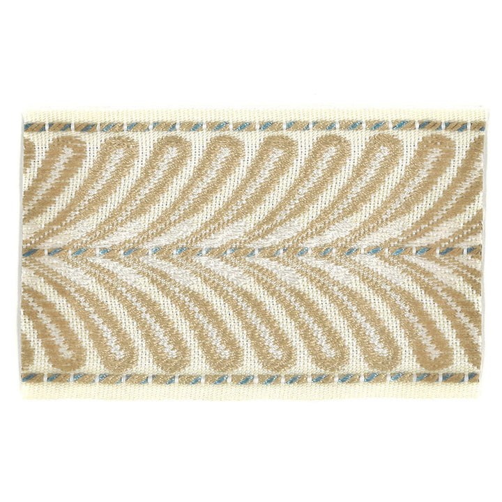 Mamzer 3 Beige by Stout Designer Trim INSIGHTS TRIM 63%SVI 37%POL CHINA Horizontal: 0.5 and Vertical: 0 2.63 in - Swanky Fabrics -