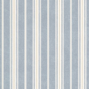 Cooper Denim Cabin Stripe Wallpaper by Chesapeake