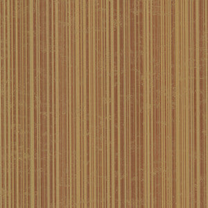 Dylan Burnt Sienna Candy Stripe Wallpaper by Chesapeake